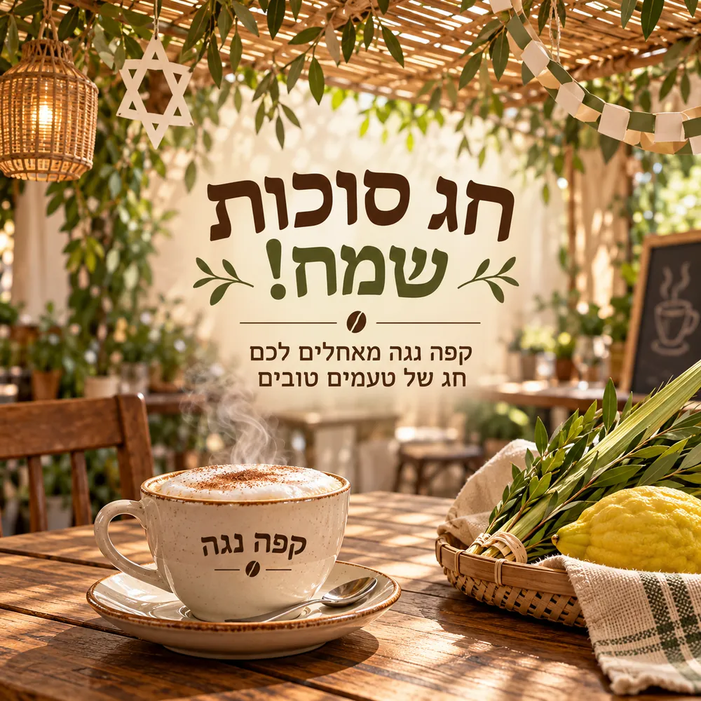 ברכת חג ממותגת — דוגמה לתוצאה
