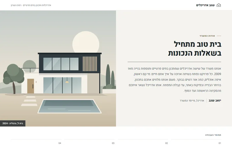 אודות חצי-חצי עם תמונה עד הקצה, דמו חי